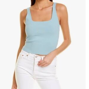 Vince Square Neck Cropped Cami